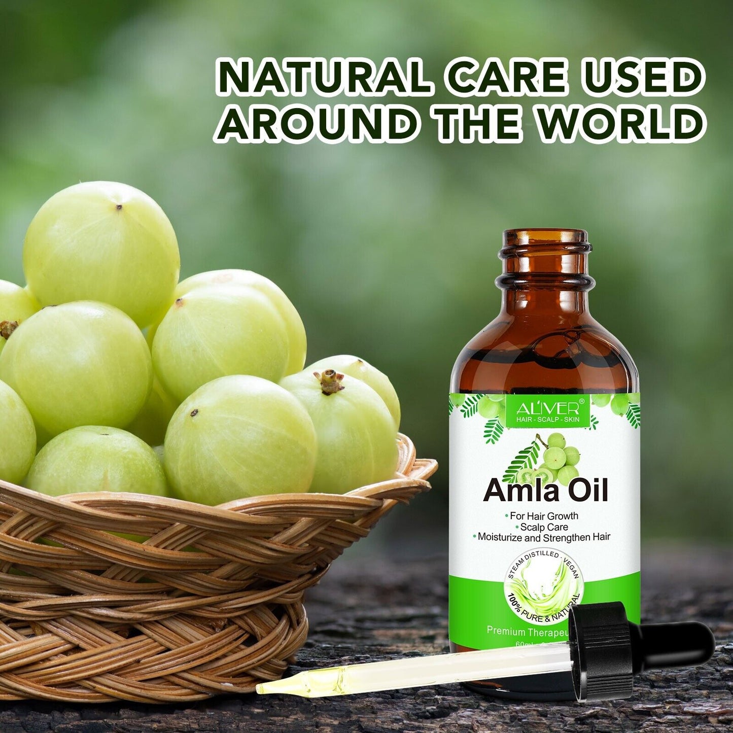 Amla Oil for Healthy Hair and Moisturized Scalp