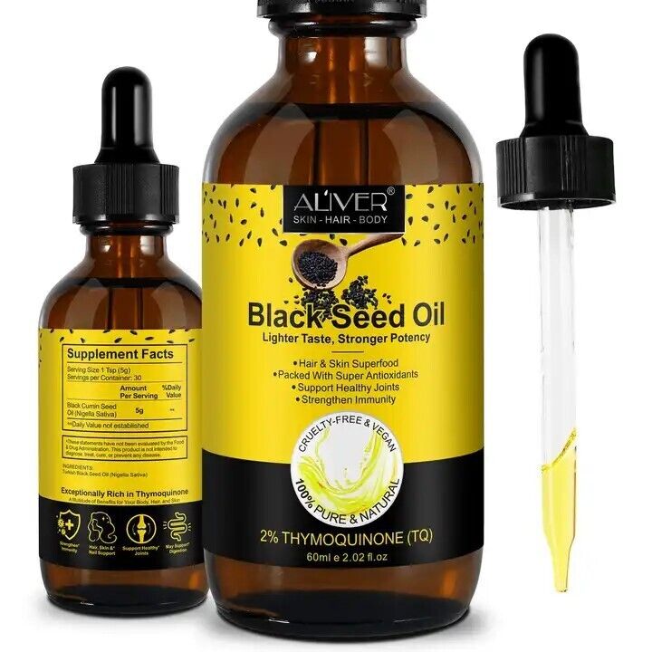 Black Seed Oil - 100% Cold Pressed