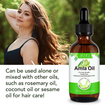 Amla Oil for Healthy Hair and Moisturized Scalp