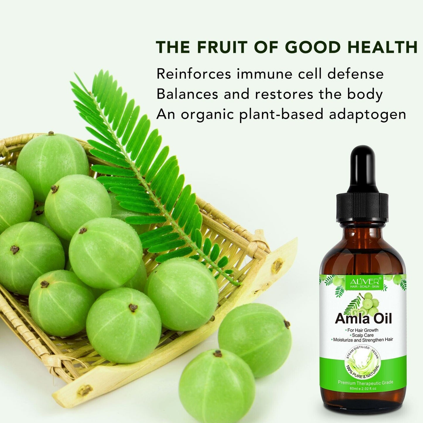 Amla Oil for Healthy Hair and Moisturized Scalp